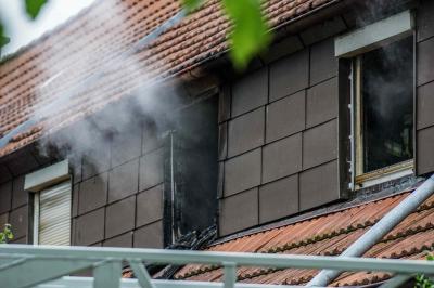 Winterbach: Wohnungsbrand fordert einen verletzten
