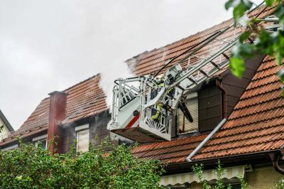 Winterbach: Wohnungsbrand fordert einen verletzten