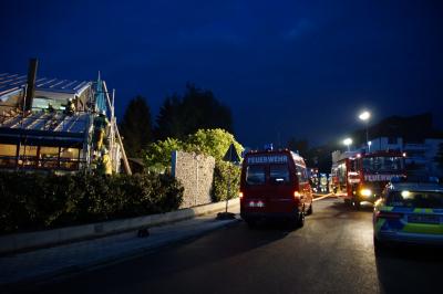 Dettingen: Kaminbrand nach Bauarbeiten am Dach
