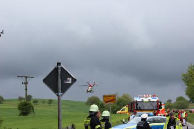 Untergruppenbach: Frontalzusammenstoss 5 Verletzte