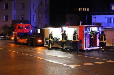 Stuttgart Bad Cannstatt: Brand in altem Fabrikgebaeude