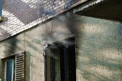 Reutlingen: Brand in leerstehendem Wohngebaeude - War es Brandstiftung?