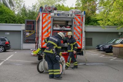 Sindelfingen: Vergessenes Essen auf dem Herd sorgt fuer Grosseinsatz im Hochhaus