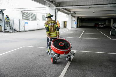 Fellbach: Bauarbeiten verursachen Brand und Rauchentwicklung in Einkaufszentrum - Fitnessstudio geraeumt 