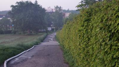 Weil im Schoenbuch : Brand in einer Gartenanlage