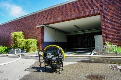Ostfildern: Pkw brannte in Tiefgarage