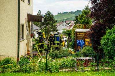 Schorndorf: Blitzschlag setzt Dachstuhl in Brand 