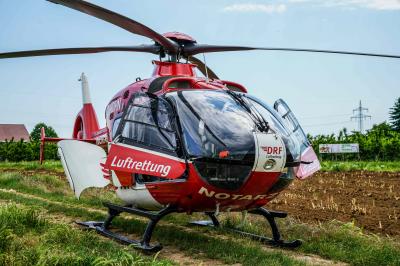 Fellbach: Schwerer Unfall fordert Verletzte - Rettungshubschrauber im Einsatz