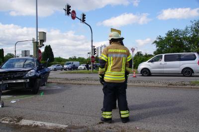 Fellbach: Unfall mit zwei Schwerverletzten