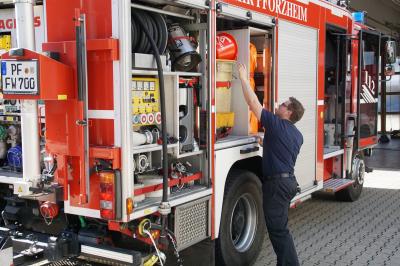 Pforzheim: Berufsfeuerwehr Pforzheim im Blickpunkt