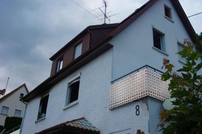 Nuertingen-Neckarhausen: Brand im Obergeschoss