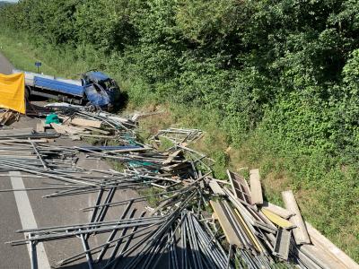 Toedlicher Verkehrsunfall auf der A81 bei Plaidelsheim