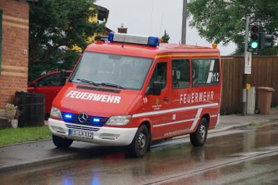 Lichtenwald: Verschmutzung der Fahrbahn durch Starkregen