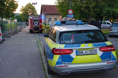 Neckartenzlingen: Verrauchung fordert Evakueirung der Melchiorfesthalle