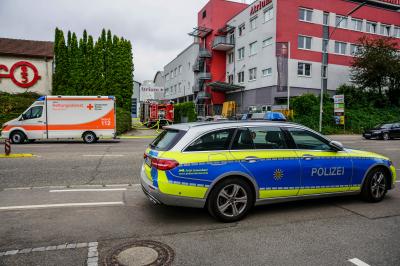 Fellbach: Brand bei der Firma AMF