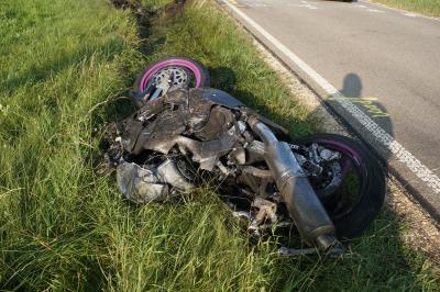 Geislingen: Motorradfahrer schwer verletzt