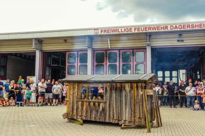 Boeblingen-Dagersheim: Tag der offenen Tuer mit heisser Uebung und viel Publikum