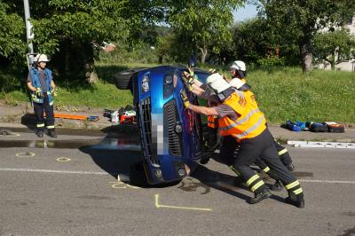 Holzmaden: Nach Vorfahrtsmissachtung verletzt