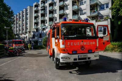 Esslingen-St. Bernhardt: Brand im betreuten Wohnen fordert eine Verletzte