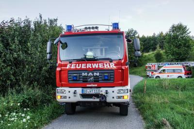 Weil der Stadt: Radfahrer wird bei Sturz schwer verletzt - Hubschrauber im Einsatz