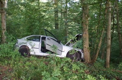 Aichtal-Aich PKW gegen Baum