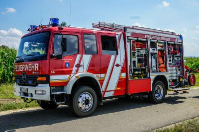 Koengen: Pkw ueberschlaegt sich - Fahrer betrunken