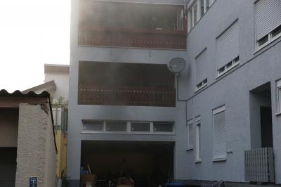 Goeppingen: Unrat brennt in Keller