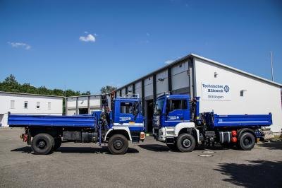 Boeblingen: Neuer Allrad LKW fuer das THW 