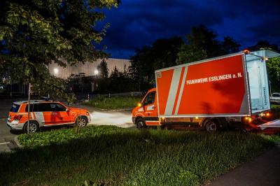 Esslingen: Oel auf dem Neckar fordert erneut die Feuerwehr