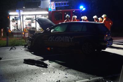 Erligheim: Schwerer Verkehrsunfall mit 2 beteiligten PKW