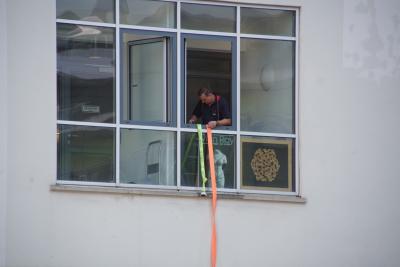 Stuttgart: Brand in einem Nebengbaeude am Katharinenhsopital