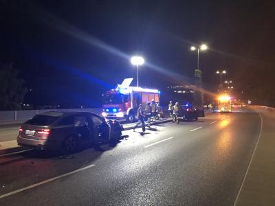 Bietigheim Bissingen: Verkehrsunfall mit schwerverletzter Person