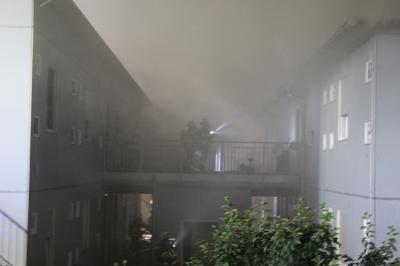 Marbach a.N.: Vollbrand in Asylbewerberunterkunft, 2 Verletzte 