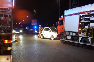 Koengen: Verkehrsunfall zwischen PKW und Motorrad