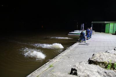 Stuttgart: Fischsterben im Max-Eyth-See- THW im Einsatz