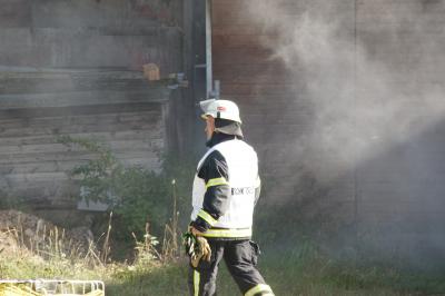 Sindelfingen: Brand einer Scheune 
