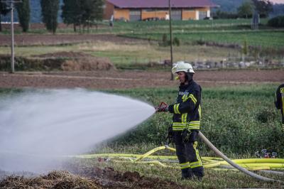 Sindelfingen: Scheune wird ein Raub der Flammen - Tiere in Sicherheit
