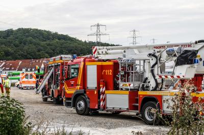 Ehningen: Dachpappe brennt auf Neubau der Firma Sehne