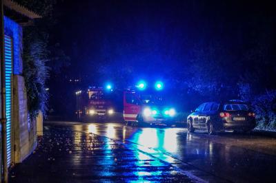 Schorndorf: Schrank auf Balkon brannte
