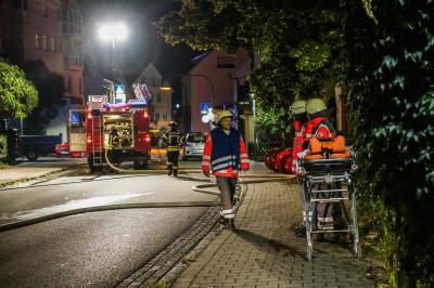Winterbach: Boiler brannte in Wohnung - Rauch aus Gebaeude