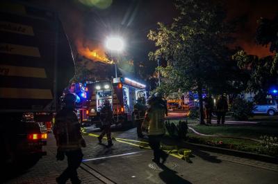 Leonberg :Brand in der Vergaeurungsanlage