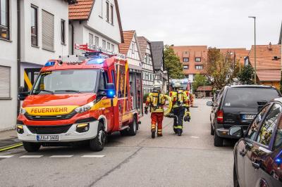 Leonberg: Bagger kappt Gasleitung 