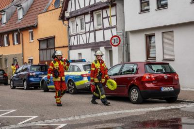 Leonberg: Bagger kappt Gasleitung 