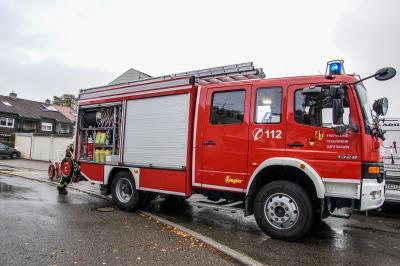 Gaertingen: Technischer Defekt an Kuehlschrank ruft die Feuerwehr auf den Plan