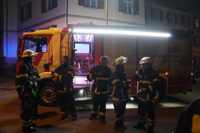 Goeppingen: Explosion ruf Feuerwehr auf den Plan