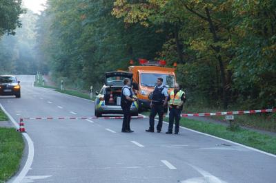 Friedrichstal: schwerer Frontalzusammenstoss zweier Pkw fordert eine Toedl. und eine schwer Verletzte Person