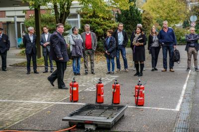 Esslingen: Eroeffnung der neuen Landesfachklasse Werkfeuerwehrmann/ frau 