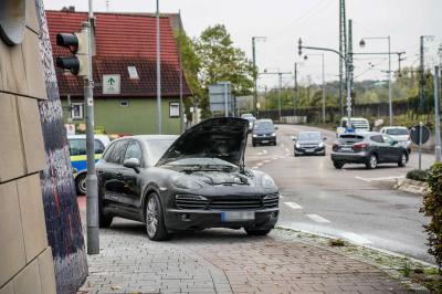 Plochingen: Pkw in Brand geraten 