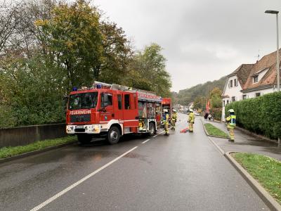 Neckartenzlingen: Brand auf Balkon