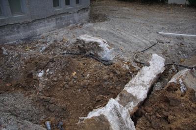 Ludwigsburg: Bagger beschaedigt Gasleitung